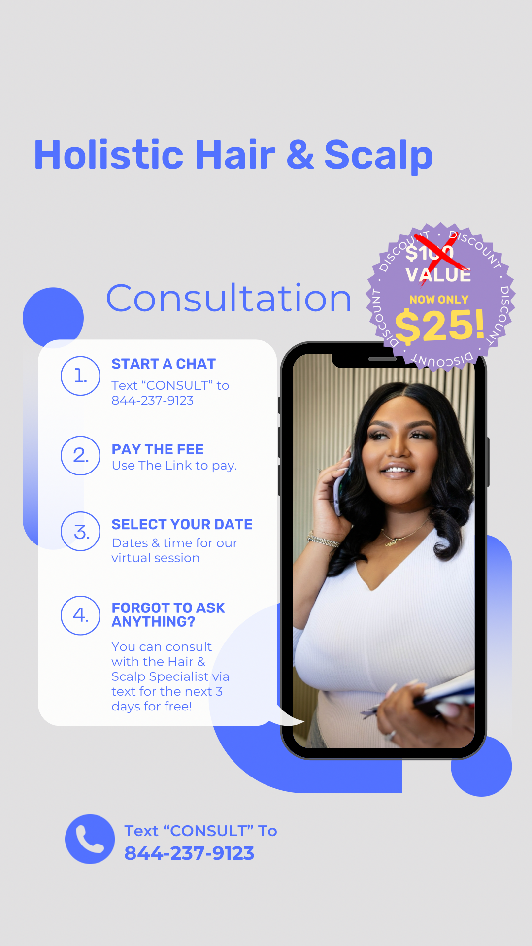 Holistic Hair & Scalp Virtual Consultation